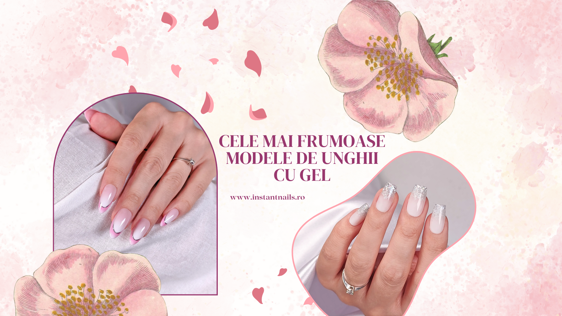 Cele mai frumoase modele de unghii cu gel: Fii prima care afla tendintele in manichiura
