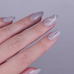 unghii press on instant nails unghii false unghii soft gel modele unghii gel cat eye