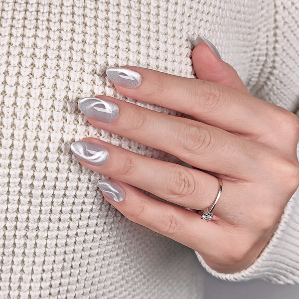 unghii press on instant nails unghii false unghii soft gel modele unghii gel cat eye