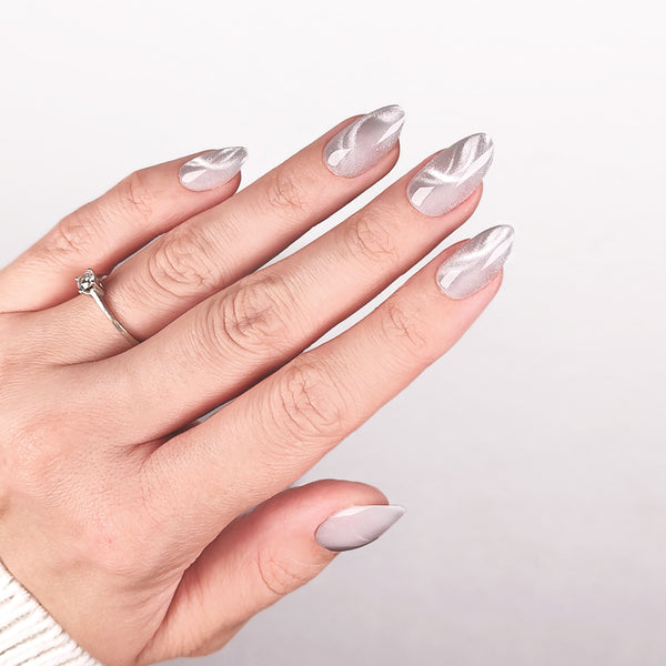 unghii press on instant nails unghii false unghii soft gel modele unghii gel cat eye