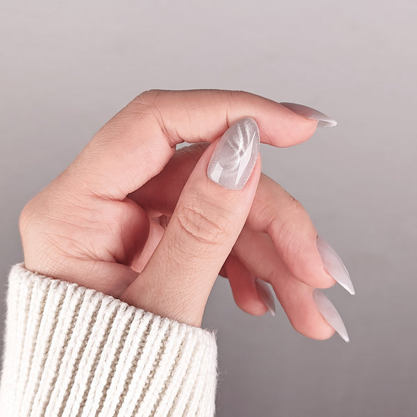 unghii press on instant nails unghii false unghii soft gel modele unghii gel cat eye