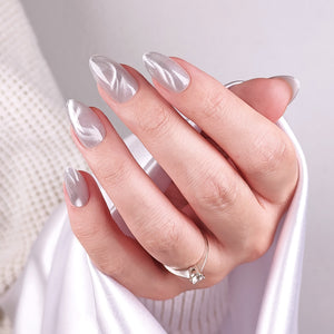 unghii press on instant nails unghii false unghii soft gel modele unghii gel cat eye