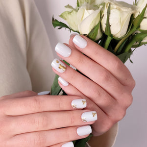 Unghii press-on soft gel Instant Nails Unghii false Unghii simple elegante Unghii utoadezive 