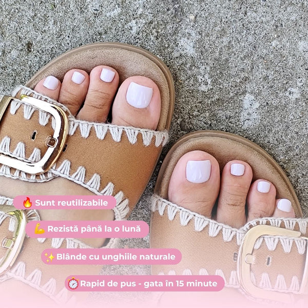 Mauve Pedi